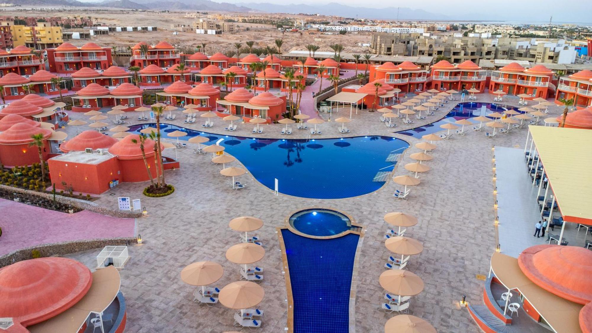 Pickalbatros Laguna Club Resort Sharm El Sheikh Екстериор снимка Aerial view of the resort