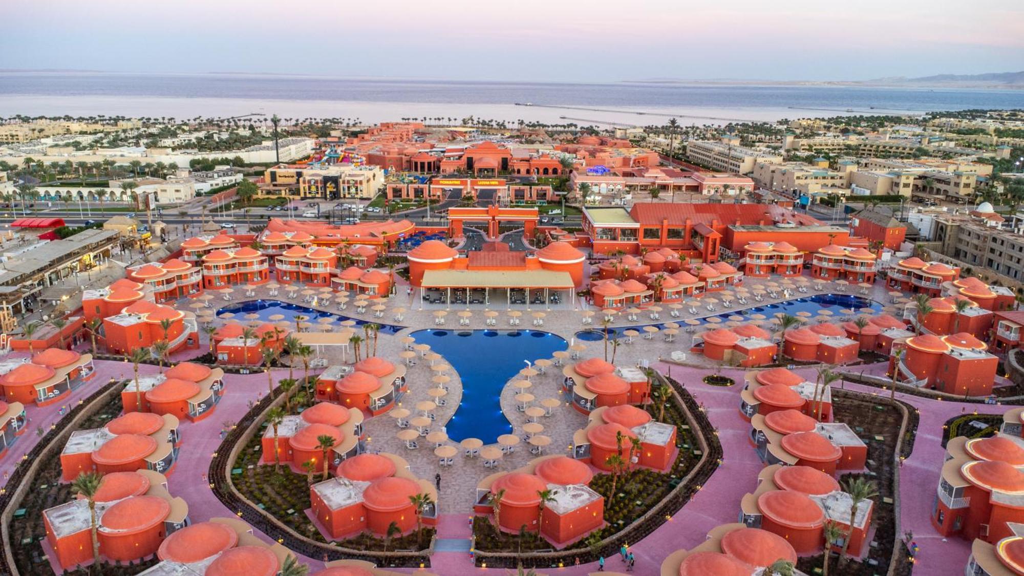 Pickalbatros Laguna Club Resort Sharm El Sheikh Екстериор снимка Aerial view of the resort