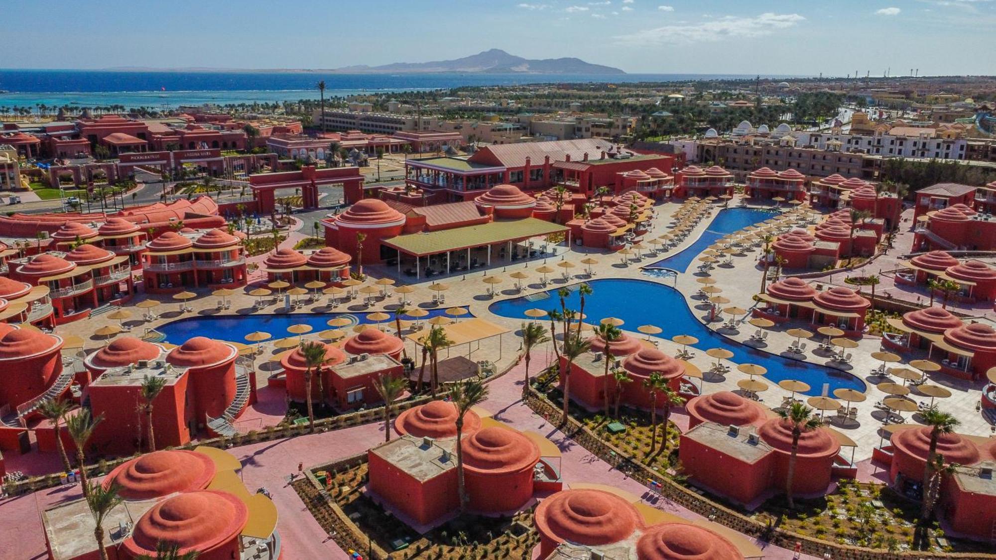 Pickalbatros Laguna Club Resort Sharm El Sheikh Екстериор снимка Aerial view of the resort