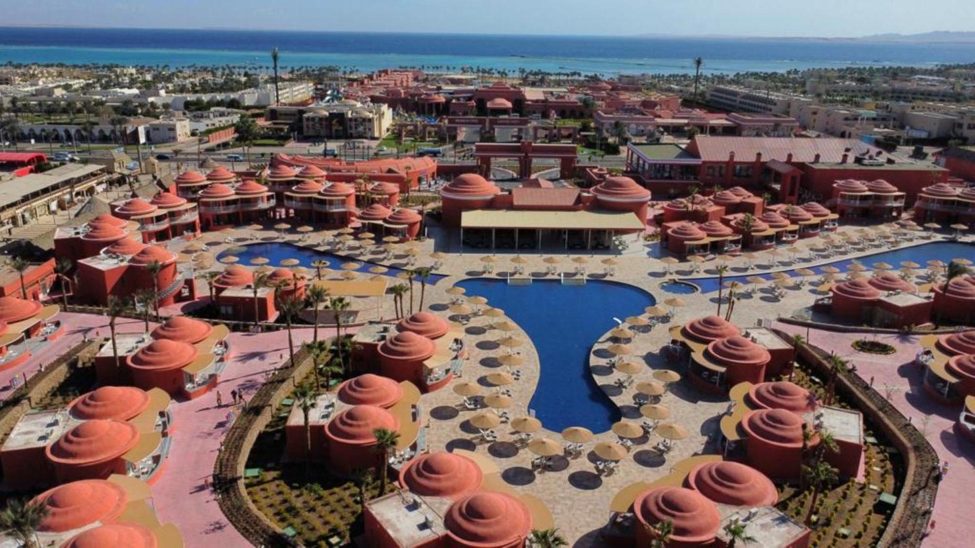 Pickalbatros Laguna Club Resort Sharm El Sheikh Екстериор снимка Aerial view of the resort